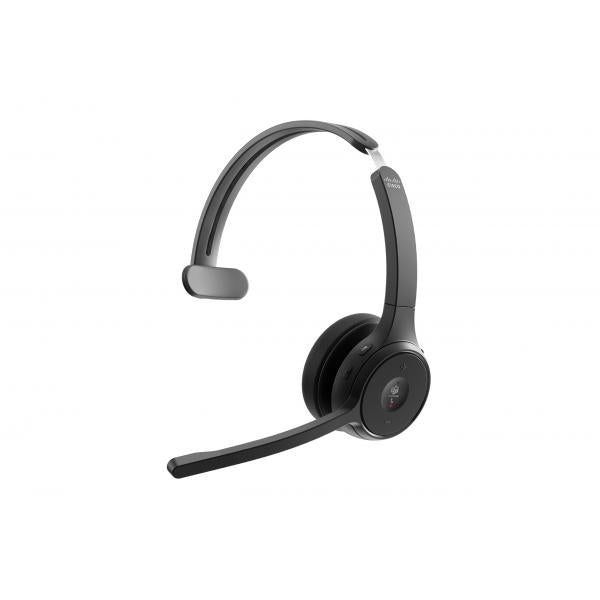 Cisco HS-WL-721Q-BUNA-C cuffia e auricolare Wireless A Padiglione Ufficio Bluetooth Nero (Cisco Headset 721 - Cuffie con microfono - over ear - Bluetooth - senza fili - nero carbonio - Cisco Webex Certified)Cisco0889728513272HS-WL-721Q-BUNA-C