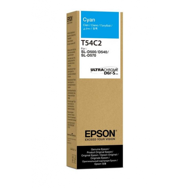 Epson C13T54C220 cartuccia d'inchiostro 1 pz Compatibile Ciano (T54C CYAN INK CARTRIDGE - 70ML)EpsonC13T54C220