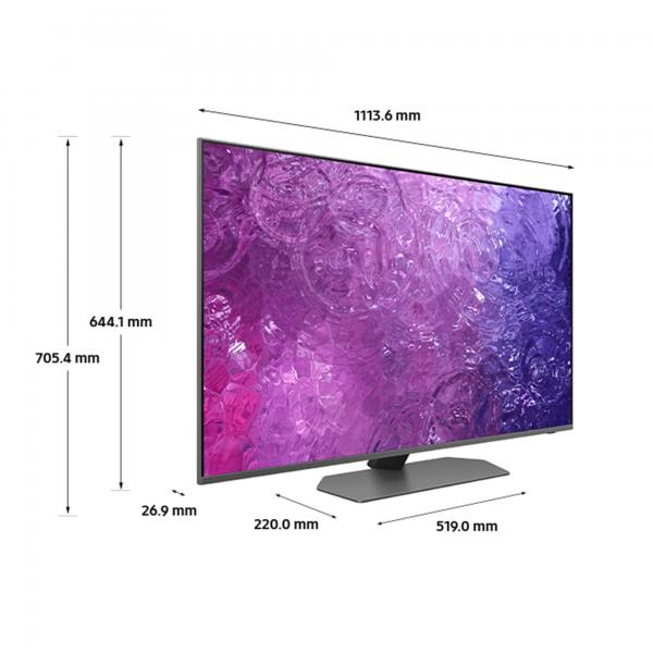 Samsung QE50QN90CATXXU TV 127 cm [50] 4K Ultra HD Smart TV Wi-Fi (50 INCH Neo QLED Powered by Qauntum Dot Quantum Matrix Technology Neo Q HDR Neural Quantum Processor 4K Wide Viewing Angle with Anti Ref)Samsung8806094863635QE50QN90CATXXU