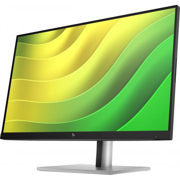 HP Monitor E24q G5 QHD senza PVC (E24Q G5 Computer Monitor 60.5 - Cm [23.8] 2560 X 1440 Pixels - Quad Hd Lcd Black, Silver - Warranty: 12M)Hp6N4F1A5#ABB