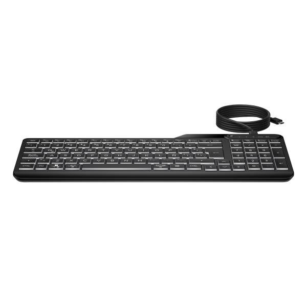 HP Tastiera cablata 400 retroilluminata (400 Backlit Wired Keyboard - - EU - Warranty: 12M)Hp7N7C0AA