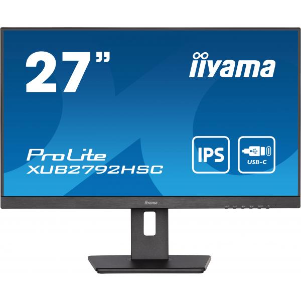 Iiyama ProLite XUB2792HSC-B5 LED display 68,6 cm [27] 1920 x 1080 Pixel Full HD Nero (iiyama ProLite XUB2792HSC-B5 sk?rm - L)Iiyama4948570121786XUB2792HSC-B5