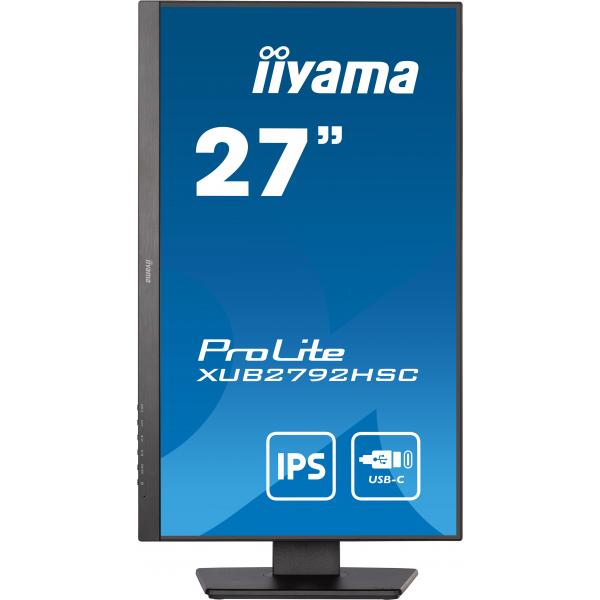 Iiyama ProLite XUB2792HSC-B5 LED display 68,6 cm [27] 1920 x 1080 Pixel Full HD Nero (iiyama ProLite XUB2792HSC-B5 sk?rm - L)Iiyama4948570121786XUB2792HSC-B5