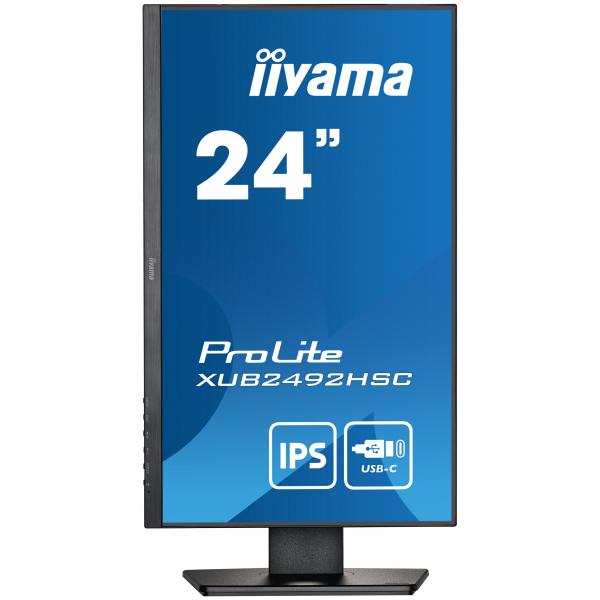 Iiyama ProLite XUB2492HSC-B5 LED display 61 cm [24] 1920 x 1080 Pixel Full HD Nero (iiyama ProLite XUB2492HSC-B5 LED display 61 cm [24'] 1920 x 1080 pixels Full HD Black)Iiyama4948570121762XUB2492HSC-B5