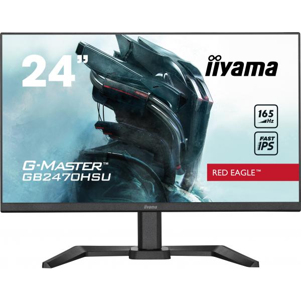 Iiyama G-MASTER GB2470HSU-B5 LED display 61 cm [24] 1920 x 1080 Pixel Full HD Nero (iiyama G-Master GB2470HSU-B5 Red Eagle 24' Full HD IPS Gaming Monitor)Iiyama4948570121397GB2470HSU-B5