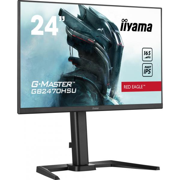 Iiyama G-MASTER GB2470HSU-B5 LED display 61 cm [24] 1920 x 1080 Pixel Full HD Nero (iiyama G-Master GB2470HSU-B5 Red Eagle 24' Full HD IPS Gaming Monitor)Iiyama4948570121397GB2470HSU-B5