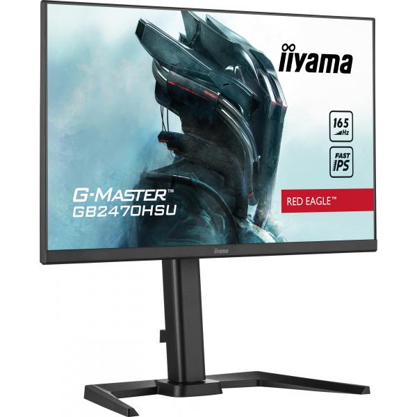 Iiyama G-MASTER GB2470HSU-B5 LED display 61 cm [24] 1920 x 1080 Pixel Full HD Nero (iiyama G-Master GB2470HSU-B5 Red Eagle 24' Full HD IPS Gaming Monitor)Iiyama4948570121397GB2470HSU-B5