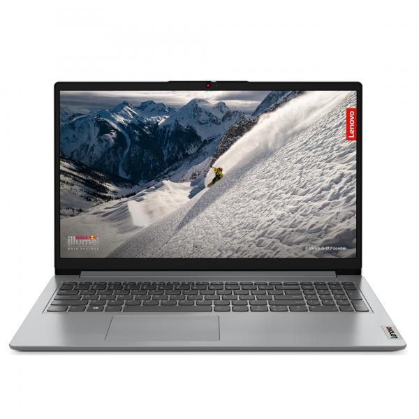 Lenovo IdeaPad 1 15AMN7 AMD Ryzen 5 7520U Computer portatile 39,6 cm [15.6] Full HD 16 GB LPDDR5-SDRAM 512 GB SSD Wi-Fi 6 [802.11ax] Windows 11 Home in S mode Inglese UK Grigio (Lenovo) - Versione UKLenovo019680330838982VG004UUK