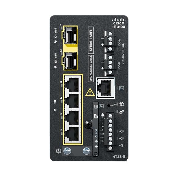 Cisco Catalyst IE3100 Gestito L2 Gigabit Ethernet [10/100/1000] Nero (IE3100 W/4GE COPPER 2GE SFP - FIXED SYSTEM NETWORK ESSENTIAL)Cisco0889728463744IE-3100-4T2S-E
