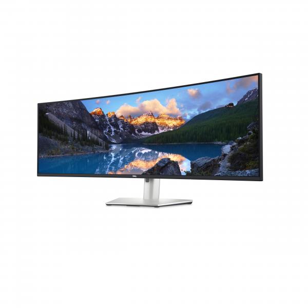 DELL UltraSharp U4924DW Monitor PC 124,5 cm [49] 5120 x 1440 Pixel 5K Ultra HD LCD Nero, Argento (DELL ULTRASHARP 49 CURVED - U4924DW)DellDELL-U4924DW