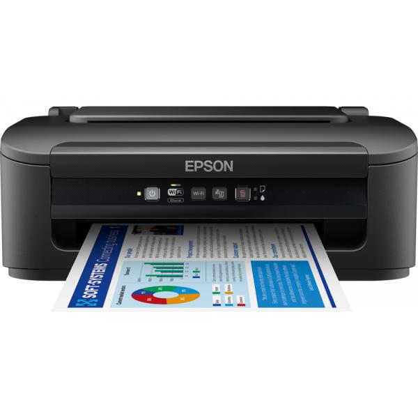 Epson WorkForce WF-2110W stampante a getto d'inchiostro A colori 5760 x 1440 DPI A4 Wi-Fi (Epson WorkForce WF-2110W 2110W WF2110W WF2110 2110 A4 Printer. A4, 9 pages/min Monochrome, 4.7 pages/min Colour. 5,760 x 1,440 DPI. USB, WIFI. Windows and MacO...