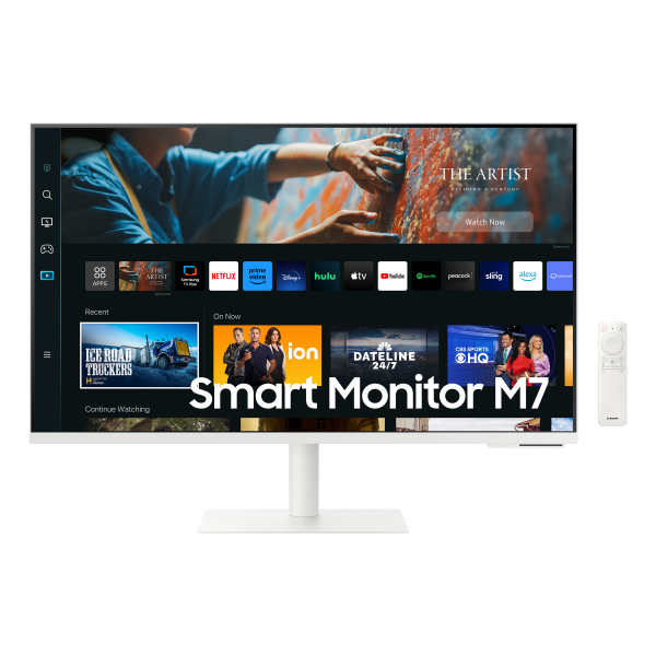 Samsung Smart Monitor M7 - M70C da 32'' UHD Flat (S32Cm703Uu Computer Monitor - 81.3 Cm [32] 3840 X 2160 - Pixels 4K Ultra Hd Led White - Warranty: 12M)Samsung8806094916119LS32CM703UUXEN