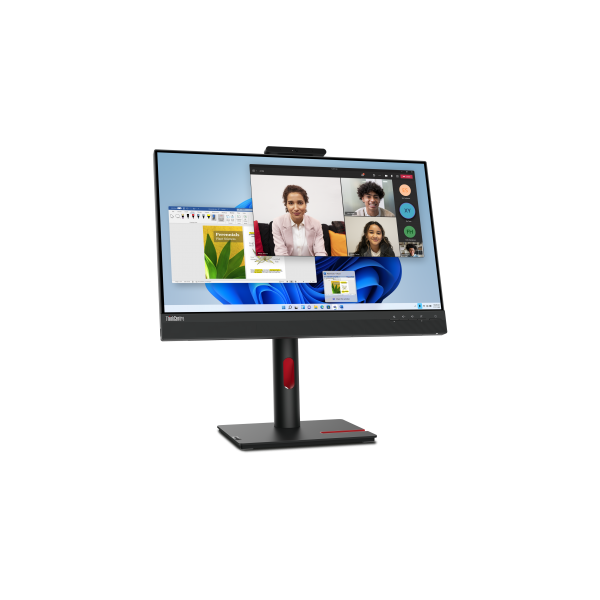 Lenovo ThinkCentre TIO-24 Gen5 Monitor (TIO 24 G5 23.8 FHD IPS 16:9 - 250CD/M L/T/P/S CAM)Lenovo12NAGAT1EU