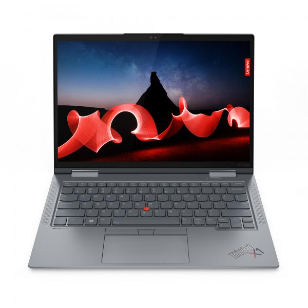 Lenovo ThinkPad X1 Yoga Gen 8 Intel Core i7 i7-1355U Ibrido [2 in 1] 35,6 cm [14] Touch screen WUXGA 16 GB LPDDR5-SDRAM 512 GB SSD Wi-Fi 6E [802.11ax] Windows 11 Pro Inglese UK Grigio (X1 YOGA G8 I7-1355U 16GB 512GB W11P) - Versione UKLenovo019680434...