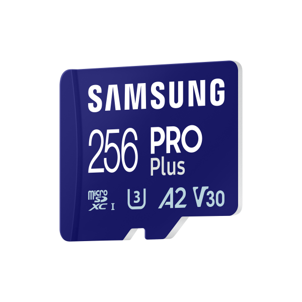 Samsung PRO Plus MicroSD 256 GB (256Sa/Eu Memory Card 256 Gb - Microsd Uhs-I Class 3 - Warranty: 12M)Samsung8806094788105MB-MD256SA/EU