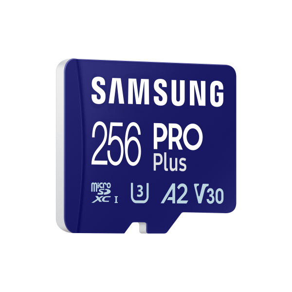 Samsung PRO Plus MicroSD 256 GB (256Sa/Eu Memory Card 256 Gb - Microsd Uhs-I Class 3 - Warranty: 12M)Samsung8806094788105MB-MD256SA/EU