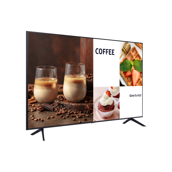 Samsung BE65C-H Pannello piatto per segnaletica digitale 165,1 cm [65] LED Wi-Fi 4K Ultra HD Nero Processore integrato Tizen 16/7 (Samsung BE65C-H - 65 Diagonal Class BEC-H Series LED-backlit LCD TV - Crystal UHD - digital signage - Smart TV - Tizen ...