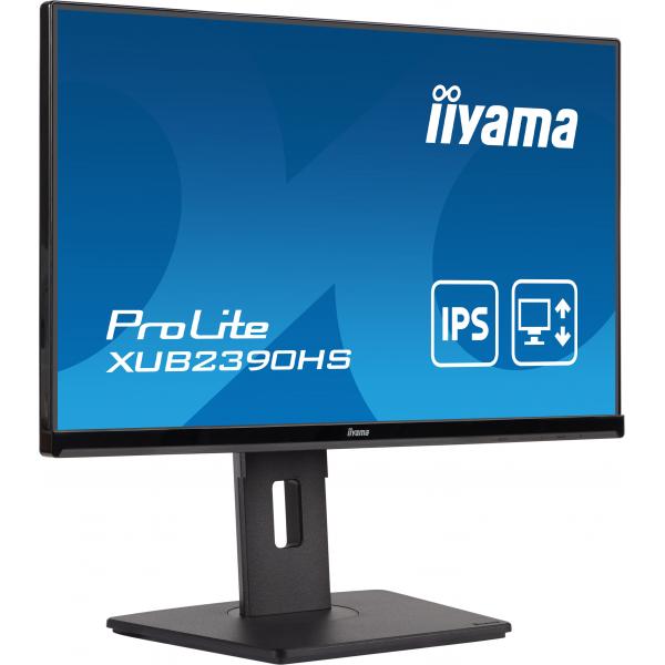 Iiyama ProLite XUB2390HS-B5 LED display 58,4 cm [23] 1920 x 1080 Pixel Full HD Nero (iiyama ProLite XUB2390HS-B5 23' IPS Display)IiyamaXUB2390HS-B5