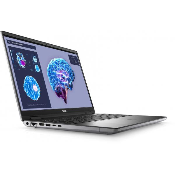 DELL Precision 7680 Intel Core i7 i7-13850HX Workstation mobile 40,6 cm [16] Full HD+ 32 GB DDR5-SDRAM 1 TB SSD NVIDIA RTX 3500 Ada Wi-Fi 6E [802.11ax] Windows 11 Pro Inglese UK Grigio (7680 i7-13850HX 32/1T RTX 3500) - Versione UKDell53971848103477T2CG