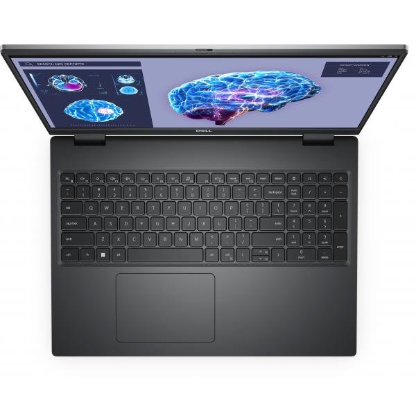 DELL Precision 7680 Intel Core i7 i7-13850HX Workstation mobile 40,6 cm [16] Full HD+ 32 GB DDR5-SDRAM 1 TB SSD NVIDIA RTX 3500 Ada Wi-Fi 6E [802.11ax] Windows 11 Pro Inglese UK Grigio (7780 i7-13850HX 32/1T RTX 3500) - Versione UKDell53971848103477T2CG