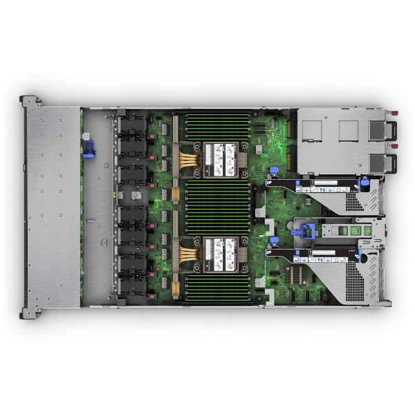 HPE ProLiant DL360 Gen11 4416+ 2.0GHz 20-core 1P 32GB-R MR408i-o NC 8SFF 800W PS Server (HPE PROLIANT DL360 GEN11 INTEL XEON,SILVER 4416+ 2GHz 32GB 10GB 2-PORT,BASE-T MR408i-o 8x SFF 800W)HpeP60734-421