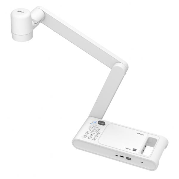 Epson V12HB09080 fotocamera per documento Bianco 25,4 / 3,2 mm [1 / 3.2] CMOS USB/HDMI/Wi-Fi (ELPDC30 Visualiser - 4K UHD Resolution 230x zoom ratio 5 Year Carry In Warranty)Epson8715946717708V12HB09080