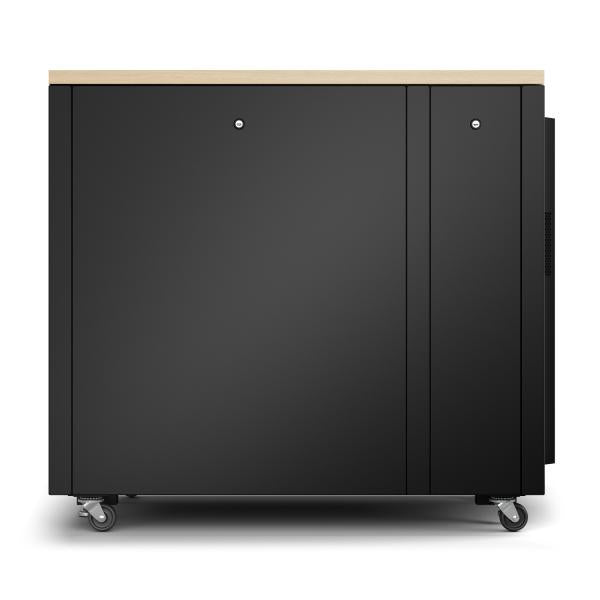 APC AR4017IA rack 17U Rack indipendenti Colore acero, Nero (APC NETSHELTER SOUNDPROOF - SERVER RACK 17U 230V 1000H X 750)Apc0731304621744AR4017IA