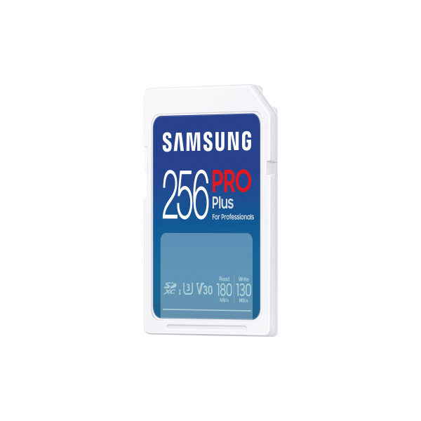 Samsung PRO Plus SD Card - Scheda di memoria 256GB [2023] (Pro Plus Mb-Sd256S 256 Gb - Sdxc Uhs-I Class 10 - Warranty: 12M)Samsung8806094780048MB-SD256S/EU
