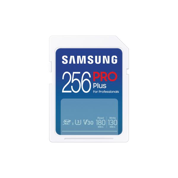 Samsung PRO Plus SD Card - Scheda di memoria 256GB [2023] (Pro Plus Mb-Sd256S 256 Gb - Sdxc Uhs-I Class 10 - Warranty: 12M)Samsung8806094780048MB-SD256S/EU