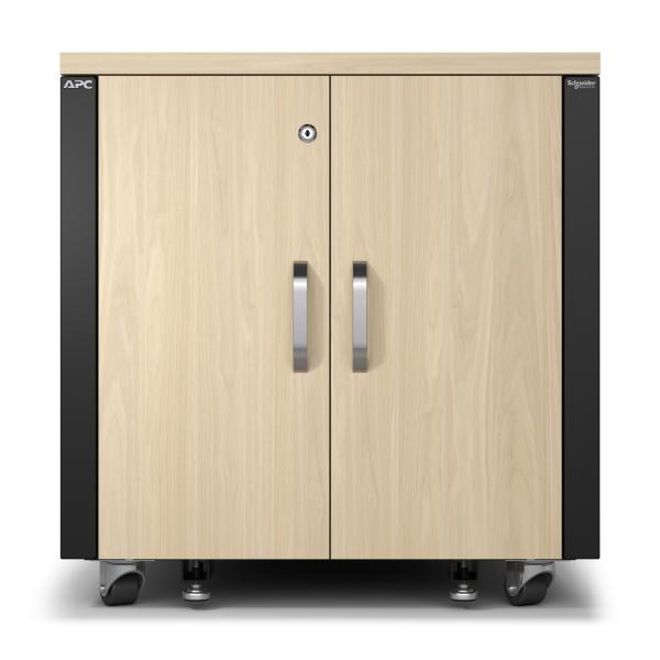 APC AR4012A rack 12U Rack indipendenti Nero, Colore acero (APC NetShelter - Rack [verticale] - insonorizzato - AC 100-230 V - acero - 12U - 19 - per P/N: SMTL1500RMI3UC, SRT2200RMXLAUS, SRTL3KRM1UC, SRTL3KRM1UNC, SRYL20K20RMXLT)ApcAR4012A
