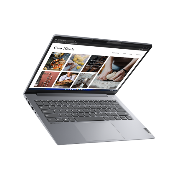 Lenovo ThinkBook 14 G4+ IAP Intel Core i7 i7-1255U Computer portatile 35,6 cm [14] WUXGA 16 GB LPDDR5-SDRAM 512 GB SSD Wi-Fi 6 [802.11ax] Windows 11 Pro Inglese UK Grigio (TB 14 G4 IAP I7-1255 16GB 512GB W11P) - Versione UKLenovo019637978424221CX000HUK