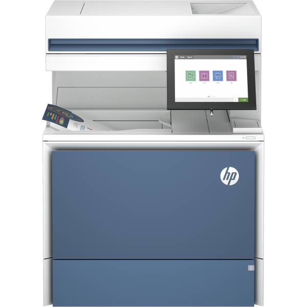 HP LaserJet Enterprise 6800dn Multifunction Colore Stampante, Solo Ethernet; Fotocopiatrice, scanner (Color Laserjet Enterprise Mfp - 6800Dn Printer, Print, Copy, - Scan, Fax [Optional], Automatic Document Feeder Optional High-Capacity Trays - Warran...