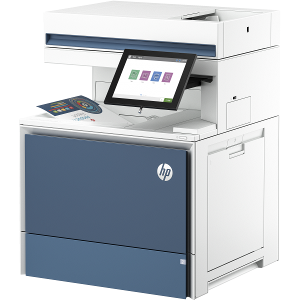 HP LaserJet Enterprise 6800dn Multifunction Colore Stampante, Solo Ethernet; Fotocopiatrice, scanner (Color Laserjet Enterprise Mfp - 6800Dn Printer, Print, Copy, - Scan, Fax [Optional], Automatic Document Feeder Optional High-Capacity Trays - Warran...