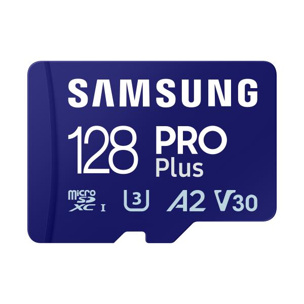 Samsung PRO Plus microSD Memory Card 128GB [2023], USB Card Reader incluso (Samsung PRO Plus MB-MD128SB - Flash-Sp)Samsung8806094780710MB-MD128SB/WW