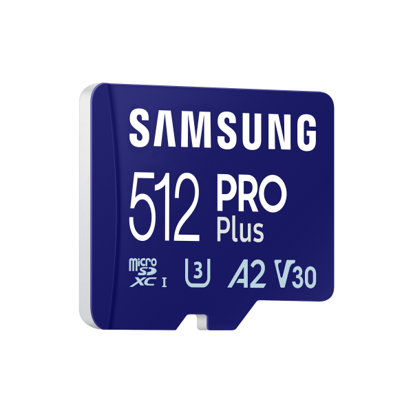 Samsung PRO Plus microSD Memory Card 512GB [2023], USB Card Reader incluso (Samsung SAMSUNG PRO Plus microSD 512GB)Samsung8806094780680MB-MD512SB/WW