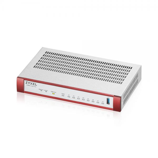 Zyxel USG FLEX 100H firewall [hardware] 3 Gbit/s (Zyxel USG FLEX 100 H 8 Gigabit user-definable ports 1*USB with 1 YR Entry Defense Pack)ZyxelUSGFLEX100H-EU0101F