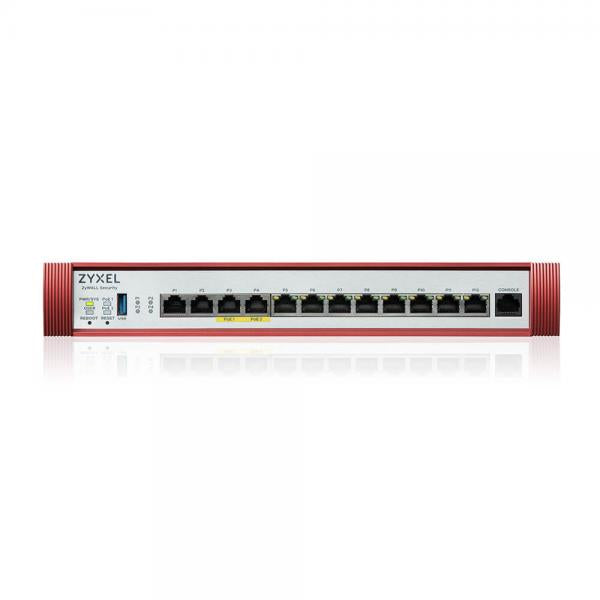 Zyxel USG FLEX 500H firewall [hardware] 10 Gbit/s (Zyxel ZyWALL USG FLEX 500H - Firewall - 1GbE, 2.5GbE - gestito da cloud)ZyxelUSGFLEX500H-EU0101F