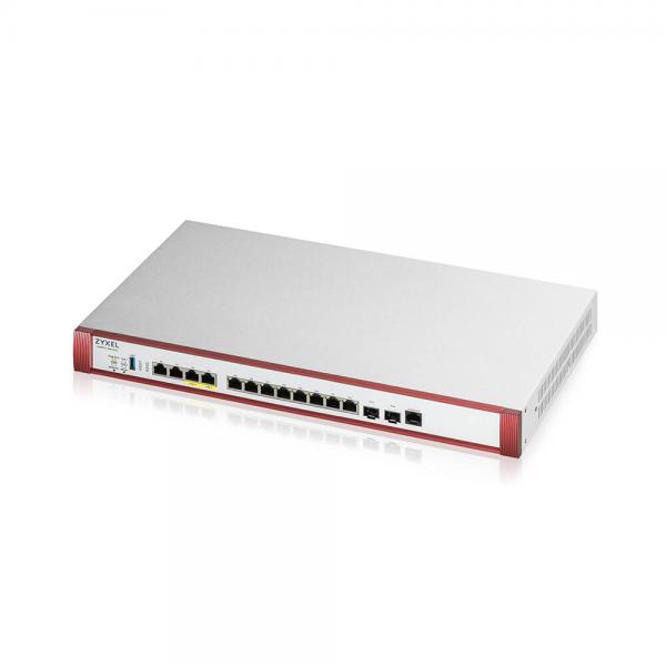 Zyxel USG FLEX 700H firewall [hardware] 15 Gbit/s (Zyxel ZyWALL USG FLEX 700H - Firewall - 14 porte - 1GbE, 2.5GbE - gestito da cloud - montabile in rack)Zyxel4718937622870USGFLEX700H-EU0101F