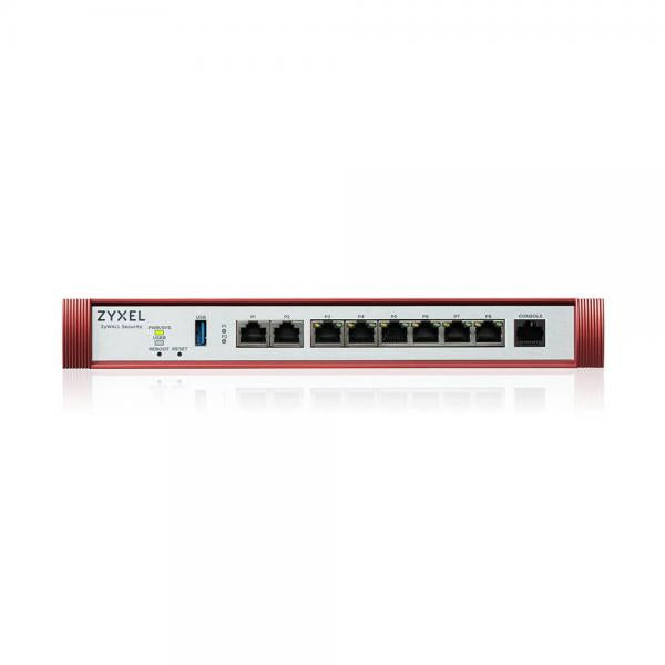 Zyxel USG FLEX 200H firewall [hardware] 5 Gbit/s (USG FLEX200 H SERIES - USER-DEFINABLE PORTS WITH 2X2.5G)ZyxelUSGFLEX200H-EU0101F