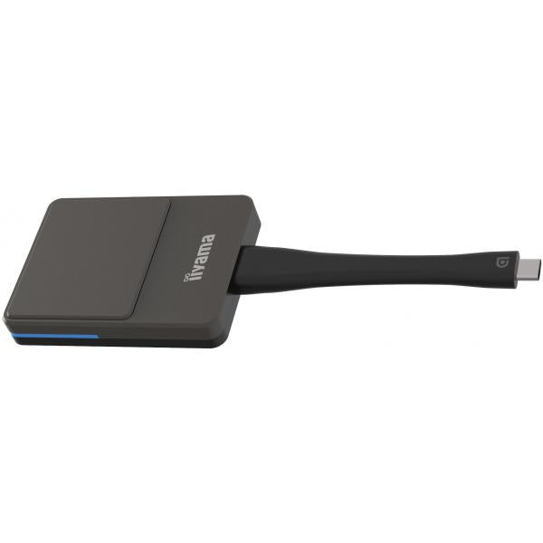 Iiyama WP D002C dongle Smart TV USB 4K Ultra HD Nero, Argento (WP D002C - Wireless presentation USB-C dongle)Iiyama4948570032891WPD002C