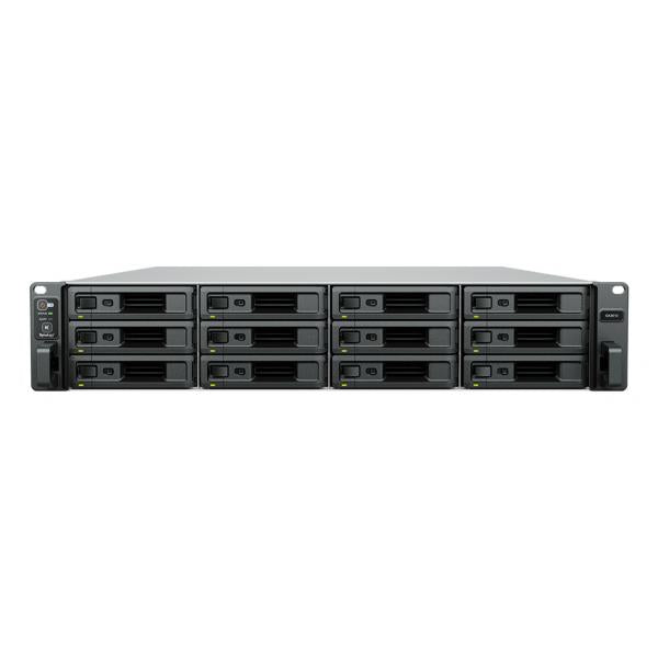 Synology SA SA3610 NAS Armadio [2U] Intel Xeon D-1567 16 GB DDR4 144 TB HDD DiskStation Manager Nero, Grigio (Synology SA3610 144TB [Synology HAT5300] 12 bay NAS - Intel Xeon D-1567 ; 12-core [24 thread] 2.1 GHz [boost up to 2.7 GHz]; 16GB ECC RDIMM;...