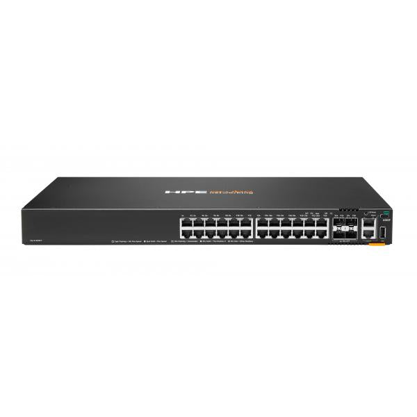 HPE Aruba Networking CX 6200F 24G 4SFP+ Gestito L3 Gigabit Ethernet [10/100/1000] 1U (ANW 6200F 24G 4SFP+ SWITC-STOCK - .)HpeJL724B