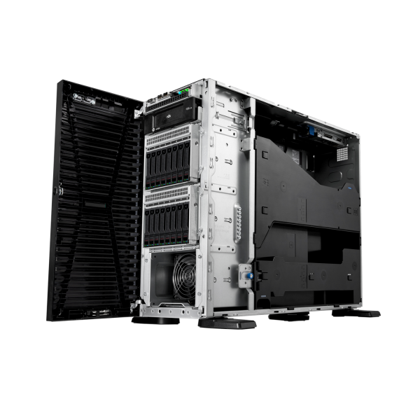 HPE ProLiant ML110 Gen11 3408U 1.8GHz 8-core 1P 16GB-R VROC 4LFF 4TB 1000W RPS Server (ML110 G11 4LFF LP B3408U 16G VROC 1000W)HpeP55638-421