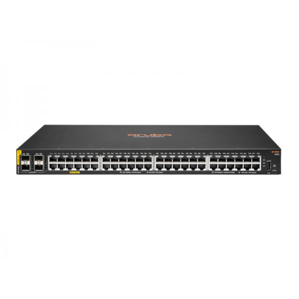 HPE 6100 48G Gestito L2 Gigabit Ethernet [10/100/1000] Supporto Power over Ethernet [PoE] 1U (HPE ANW 6100 48G CL4 4SFP+ 740W SWIT)HpeR9Y04A