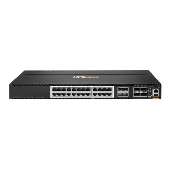 HPE Aruba Networking CX 8100 24x10G Base-T 4x10G SFP+ 4x40/100G QSFP28 BF 3Fan 2AC PSU SW Gestito L3 10G Ethernet [100/1000/10000] 1U (ARUBA 8100-24XT4XF4C BF3F2AC BDL)HpeR9W89A