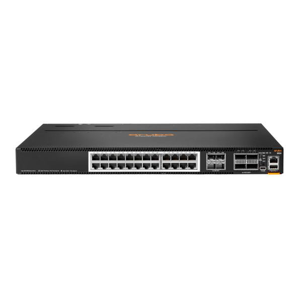 HPE Aruba Networking CX 8100 24x10G Base-T 4x10G SFP+ 4x40/100G QSFP28 BF 3Fan 2AC PSU SW Gestito L3 10G Ethernet [100/1000/10000] 1U (ARUBA 8100-24XT4XF4C BF3F2AC BDL)HpeR9W89A