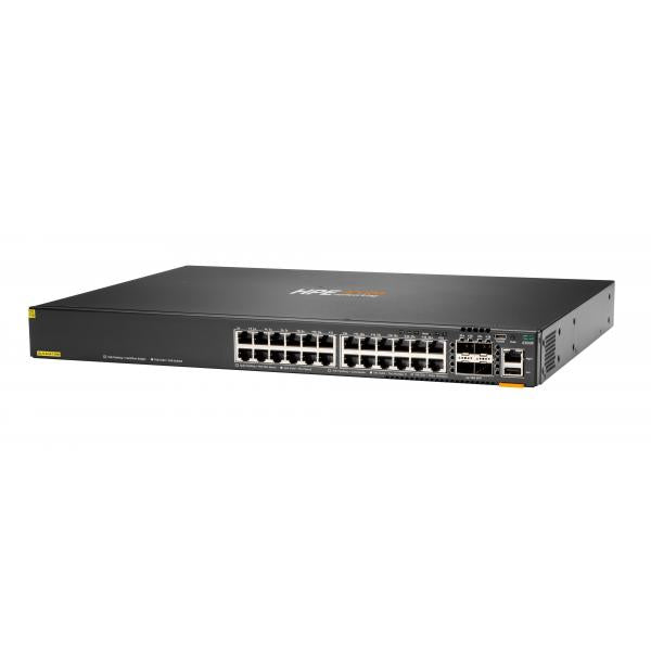 HPE Aruba Networking CX 6200F 24G Class-4 PoE 4SFP 370W Gestito L3 Gigabit Ethernet [10/100/1000] Supporto Power over Ethernet [PoE] 1U (HPE ARUBA SWITCH CX6200F 24G CLASS4 POE,4SFP 370W)HpeS0M82A
