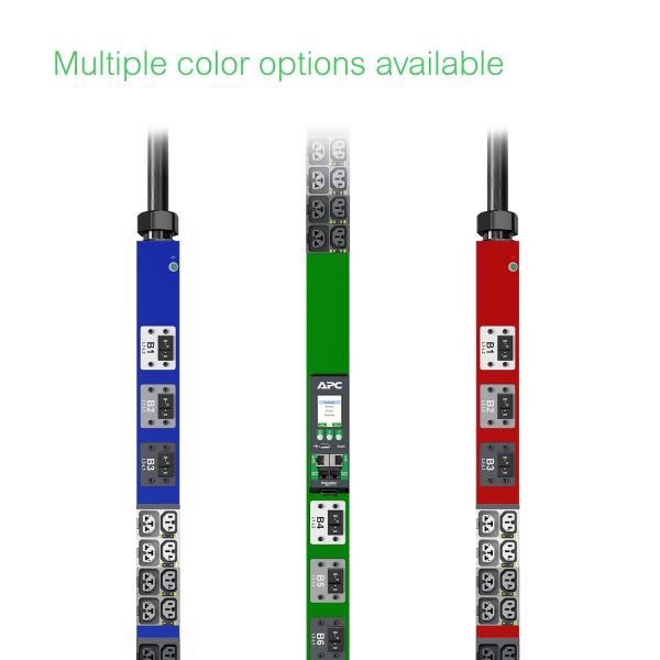 APC NS Rack PDU Adv Met 7.4kW 1PH 230V 32A unità di distribuzione dell'energia [PDU] 40 presa[e] AC 0U (APC NetShelter Rack PDU Advanced - Unit? distribuzione alimentazione [montabile in rack] - misurato, 230 V, 32 A - 200-240 V c.a. V - 7.4 kW - 740...