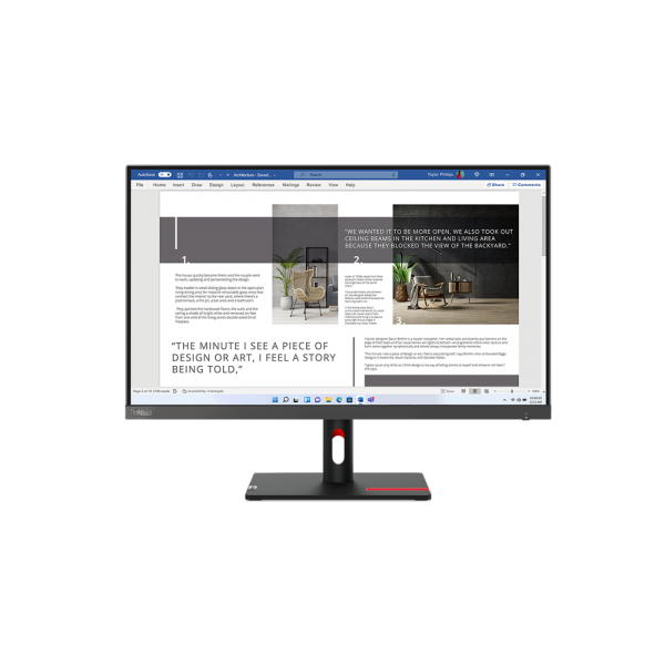 Lenovo ThinkVision S27i-30 Monitor PC 68,6 cm [27] 1920 x 1080 Pixel Full HD LED Grigio (S27I-30 27INCH HDMI/2XVGA *S*)Lenovo019680290517663DFKAT4UK
