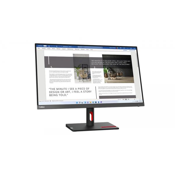 Lenovo ThinkVision S27i-30 Monitor PC 68,6 cm [27] 1920 x 1080 Pixel Full HD LED Grigio (S27I-30 27INCH HDMI/2XVGA *S*)Lenovo019680290517663DFKAT4UK